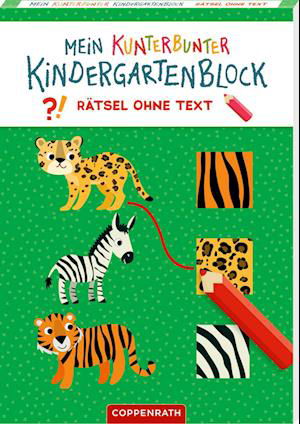 Mein kunterbunter Kindergartenblock - Carmen Eisendle - Kirjat - Coppenrath - 9783649643661 - keskiviikko 15. marraskuuta 2023