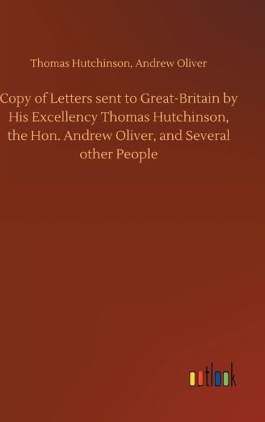 Cover for Hutchinson · Copy of Letters sent to Grea (Bok) (2018)