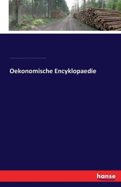 Cover for Krünitz · Oekonomische Encyklopaedie (Book) (2016)