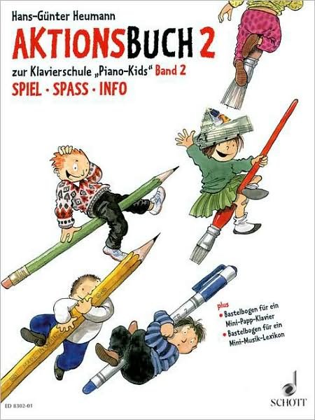 Piano Kids.Aktionsbuch.2 - Heumann - Bücher - SCHOTT & CO - 9783795751661 - 1. März 1996
