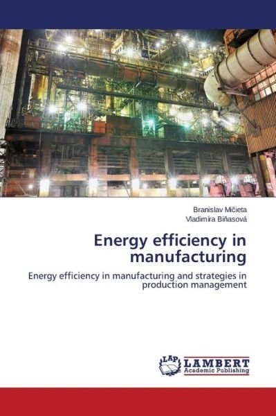 Cover for Mi Ieta Branislav · Energy Efficiency in Manufacturing (Paperback Bog) (2015)
