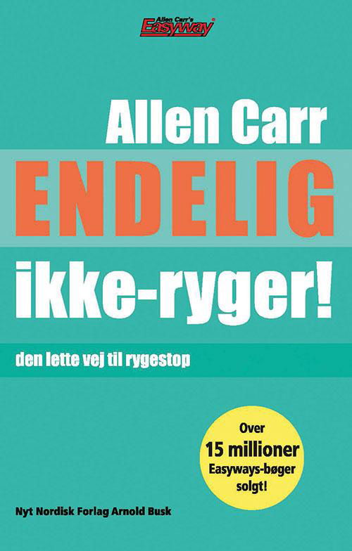 Cover for Allen Carr · Endelig ikke-ryger (Paperback Book) [2.º edición] [Paperback] (2014)