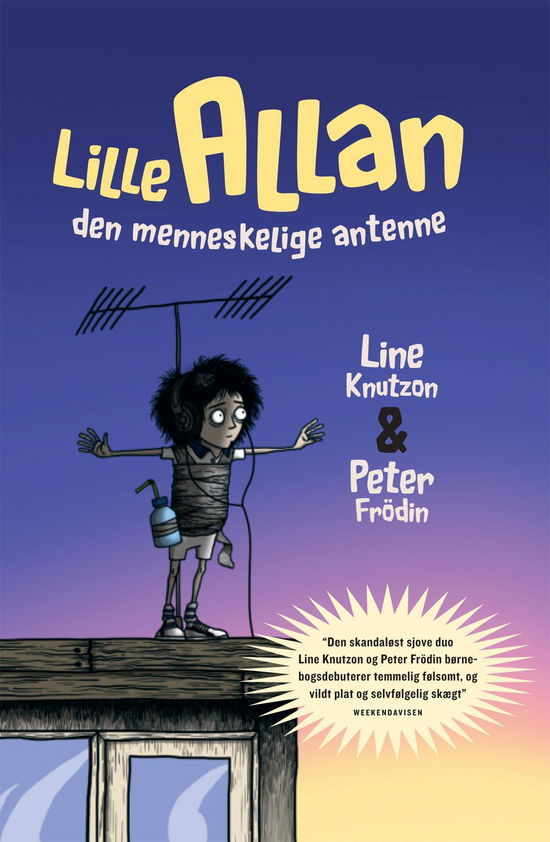 Cover for Peter Frödin Line Knutzon · Lille Allan - den menneskelige antenne (Taschenbuch) [2. Ausgabe] [Paperback] (2013)