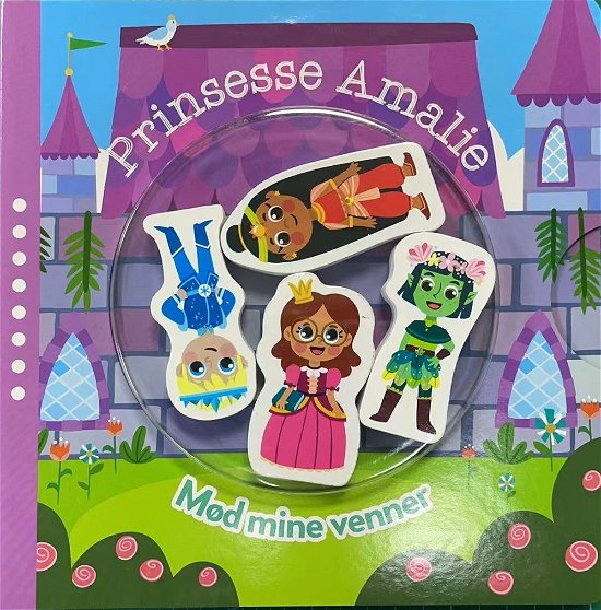 Globe · Mød mine venner: Mød mine eventyr - Prinsesse Amalie (Cardboard Book) [1e uitgave] (2024)