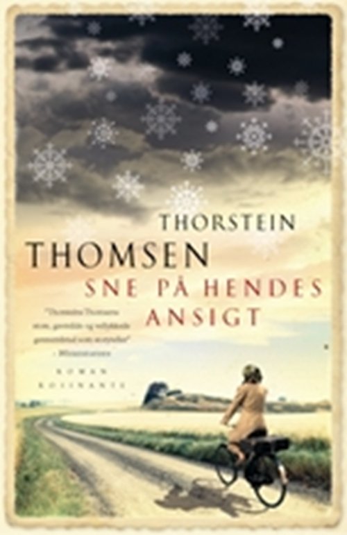 Cover for Thorstein Thomsen · Sne på hendes ansigt (Indbundet Bog) [2. udgave] (2009)