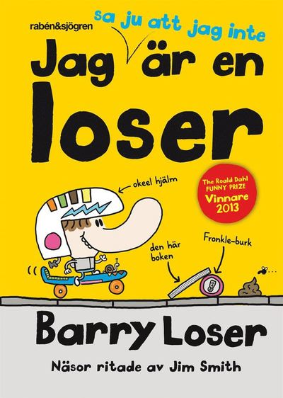 Cover for Jim Smith · Barry Loser: Jag sa ju att jag inte är en loser (ePUB) (2016)