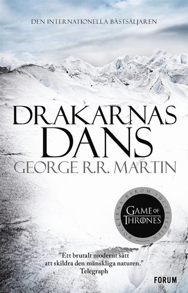 Cover for George R. R. Martin · Sagan om is och eld: Game of thrones - Drakarnas dans (ePUB) (2012)