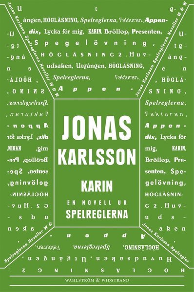 Cover for Jonas Karlsson · Karin: En novell ur Spelreglerna (ePUB) (2011)