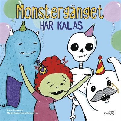 Cover for Anna Hansson · Monstergänget har kalas (Innbunden bok) (2019)