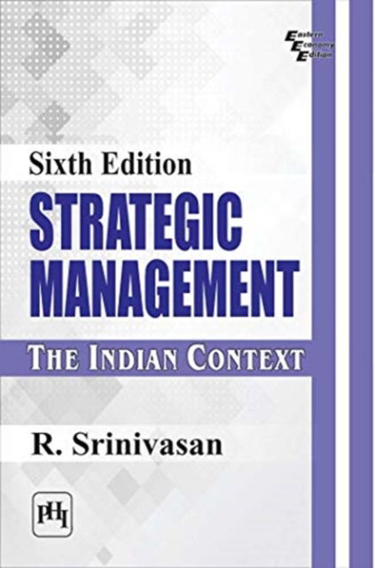 Cover for R. Srinivasan · Strategic Management: The Indian Context (Taschenbuch) [6 Revised edition] (2021)