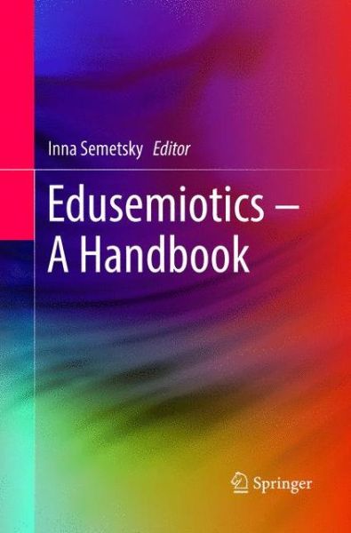 Cover for Edusemiotics - A Handbook (Paperback Book) [Softcover reprint of the original 1st ed. 2017 edition] (2018)