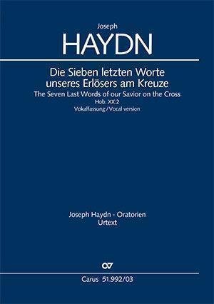 Die sieben letzten Worte unseres Erlösers am Kreuze (Vokalfassung - Klavierauszug) - Joseph Haydn - Books - Carus-Verlag Stuttgart - 9790007186661 - June 30, 2021