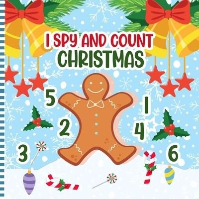 Cover for Nmbrsmas Press · I Spy and Count Christmas (Paperback Book) (2020)