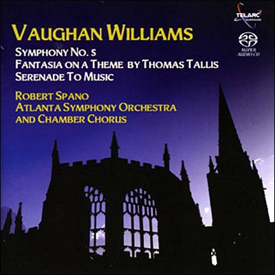 Ralph Vaughan Williams - Symphony No.5 - Vaughan Williams - Musik - TELARC - 0089408067662 - 18. Dezember 2008