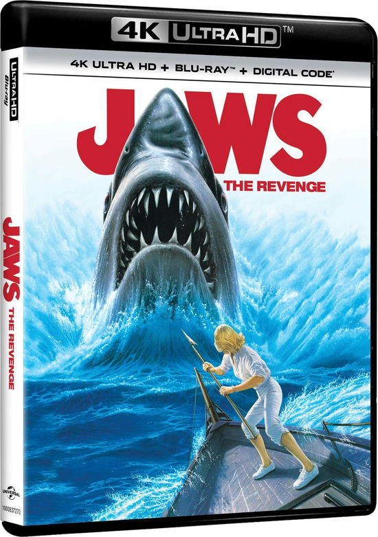 Cover for Jaws: the Revenge (4K UHD Blu-ray) (2024)