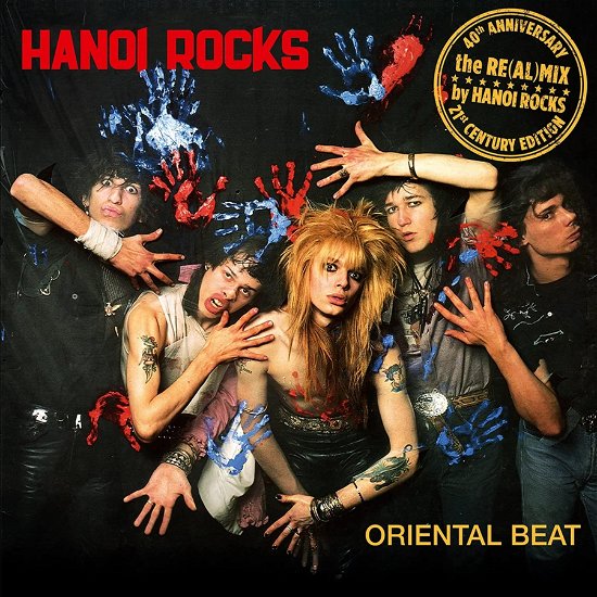 Cover for Hanoi Rocks · Oriental Beat - 40th Anniversary the Re (Al)mix (CD) (2023)