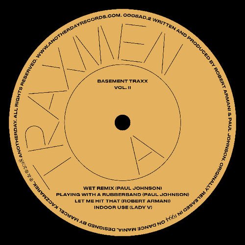 Cover for Traxmen · Basement Traxx Vol. 2 (LP) (2019)
