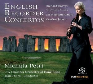 Cover for Petri / Thorel / City CO of Hong Kong · English Recorder Concertos (CD) (2012)