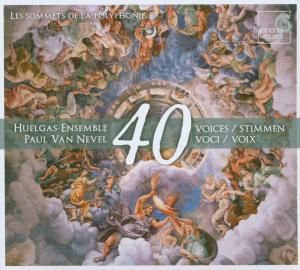 Cover for Huelgas Ensemble · 40 Voix Van Nevel (SACD) (2006)