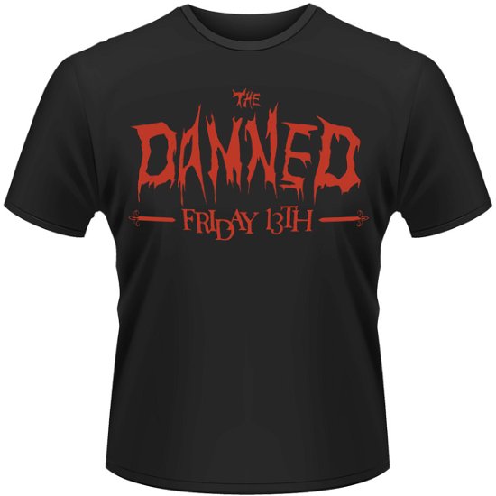 Cover for The Damned · Friday 13th Black (T-shirt) [size XL] (2015)
