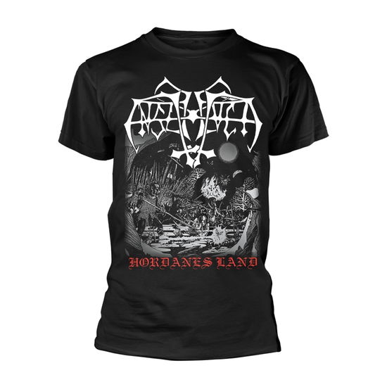 Cover for Enslaved · Hordanes Land (T-shirt) [size XXL] [Black edition] (2020)