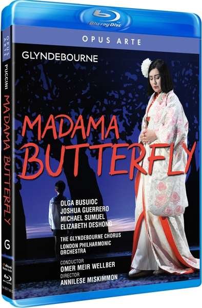 Cover for Busuioc / Guerrero / Wellber / London Philharmonic Orch. · Puccini: Madama Butterfly (Blu-ray) (2019)