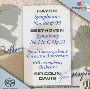 Sinfonie 1 & Sinfonien 88,99 - Davis,Colin / CGO & BBCSO - Musik - Pentatone - 0827949012662 - 1 februari 2005