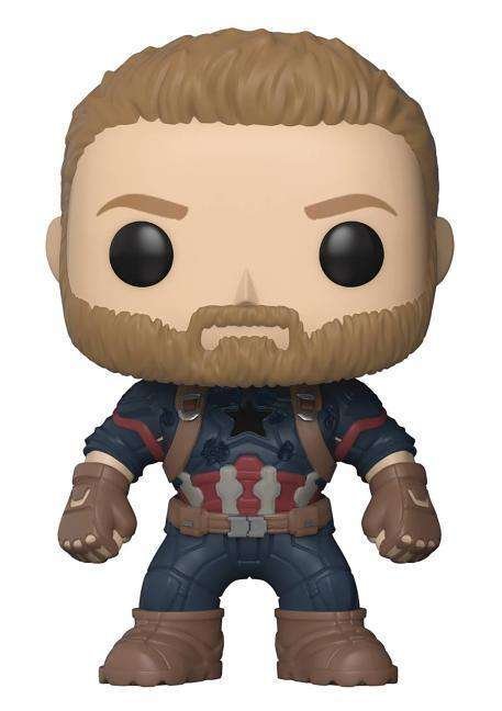 Avengers Infinity War - Captain America - Funko Pop! Marvel: - Merchandise - Funko - 0889698264662 - 18 april 2018