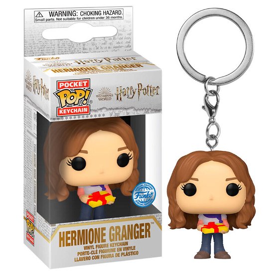 Harry Potter Holiday - Hermione - Harry Potter: Funko Pop! Pocket Keychain - Merchandise - Funko - 0889698686662 - 