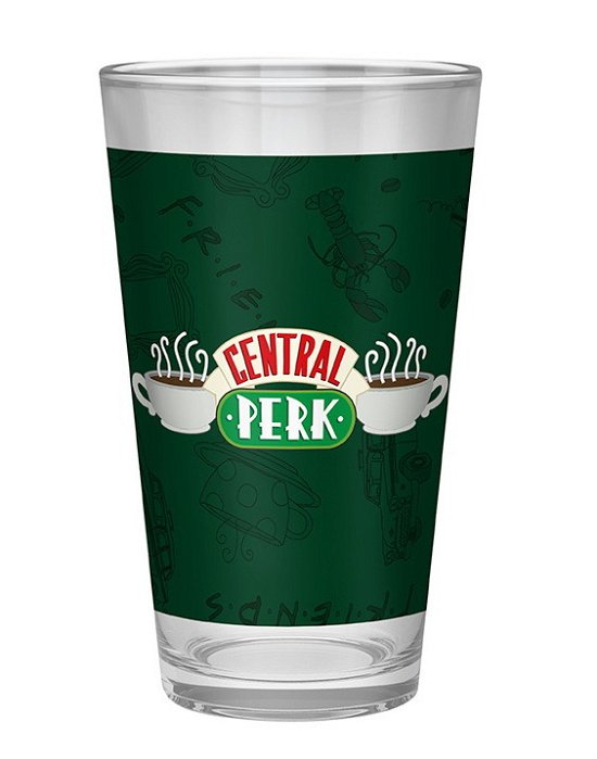 FRIENDS - Large Glass - 400ml - Central Perk - box - Friends - Merchandise - ABYstyle - 3665361068662 - 