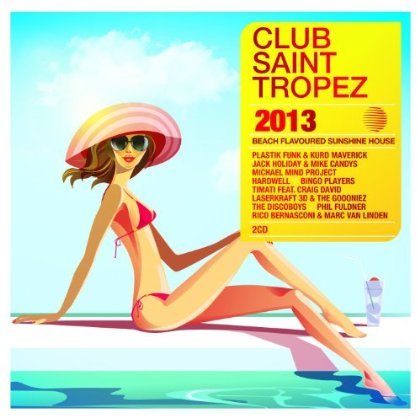 Cover for Club Saint Tropez 2013 · Club Saint Tropez 2013-v/a (CD) (2017)