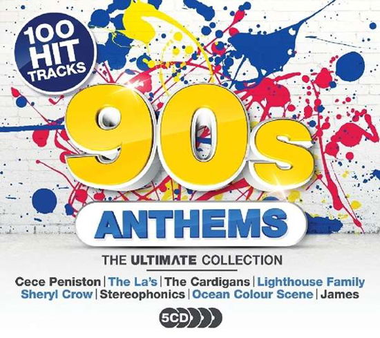 Cover for The Ultimate Collection 90s Anthems (CD) (2017)