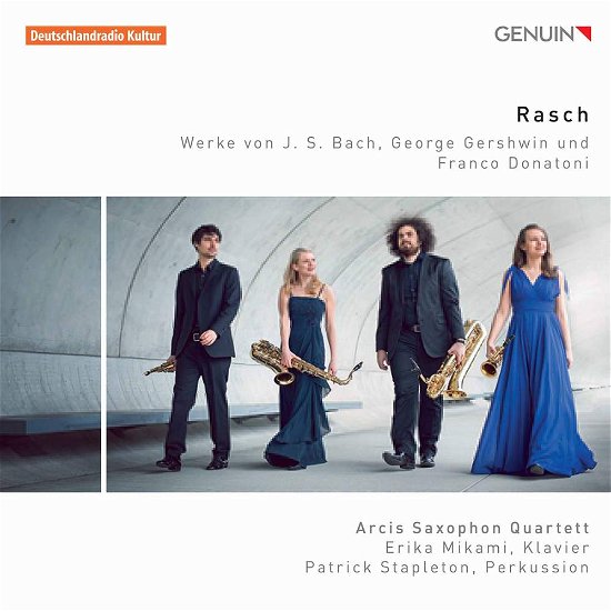 Cover for Bach,j.s. / Donatoni / Gershwin / Arcis Saxophon · Rasch (CD) (2017)