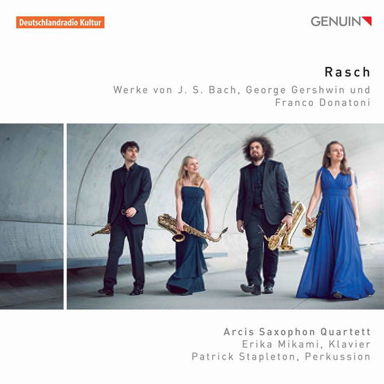 Cover for Bach,j.s. / Donatoni / Gershwin / Arcis Saxophon · Rasch (CD) (2017)