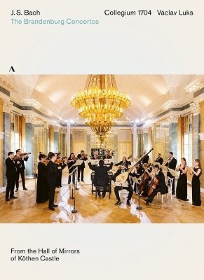 Cover for Collegium 1704 / Vaclav Luks · Bach: Brandenburg Concertos 1-6 Bwv 1046-1051 (DVD) (2022)