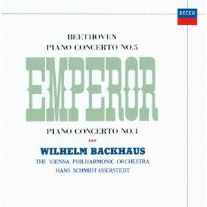 Cover for Beethoven / Backhaus,wilhelm · Beethoven: Piano Concertos 5 (CD) [Japan Import edition] (2021)