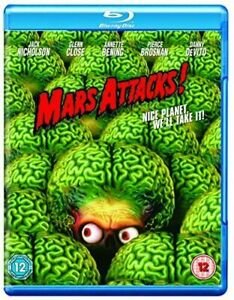Cover for Fox · Mars Attacks (Blu-ray) (2010)