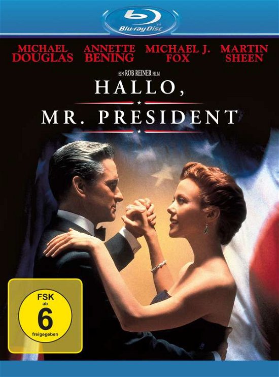 Cover for Michael Douglas,annette Bening,martin Sheen · Hallo,mr.president (Blu-ray) (2019)
