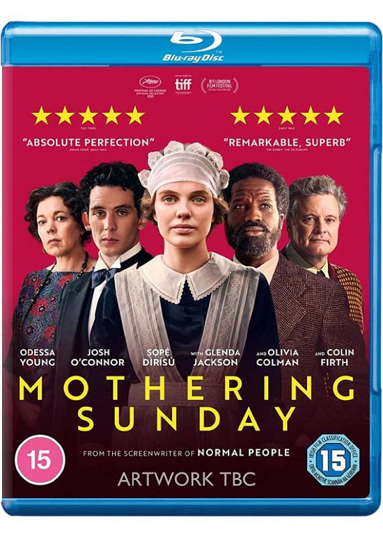 Cover for Mothering Sunday BD · Mothering Sunday (Blu-ray) (2022)