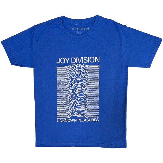 Joy Division Kids T-Shirt: Unknown Pleasures (3-4 Years) - Joy Division - Merchandise -  - 5056561088662 - 