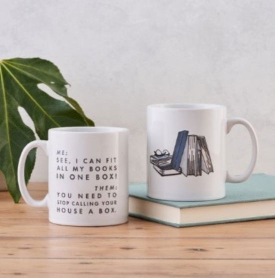 Funny 'I Can Fit All My Books' Relatable Mug (MERCH) (2024)