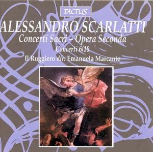 Cover for Scarlatti / Ruggiero · Concerti Sacri (CD) (1996)