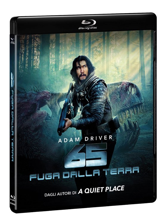 Cover for 65 · Fuga Dalla Terra (Blu-ray) (2023)
