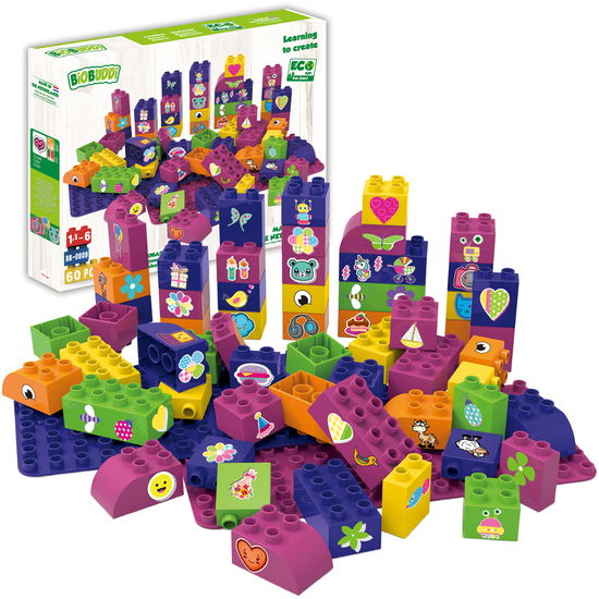 Cover for BiOBUDDi · BiOBUDDi Bausteine-Set 60-teilig (Toys)