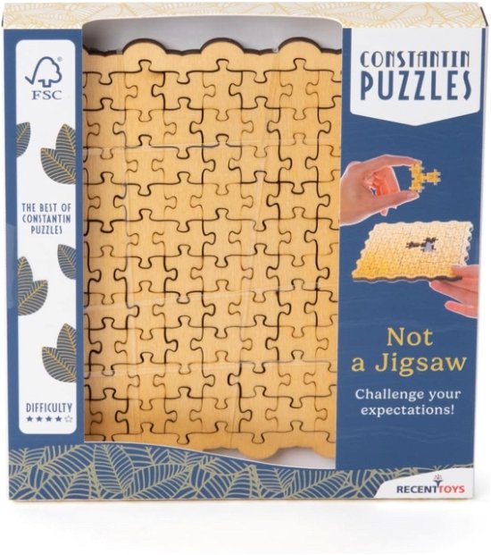 Cover for Not a Jigsaw Puzzle Game (Paperback Book) (2024)