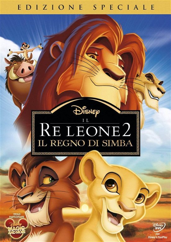 Cover for Cartoni Animati · Il Re Leone 2 - Il Regno Di Simba Ed. Speciale (DVD) (2013)