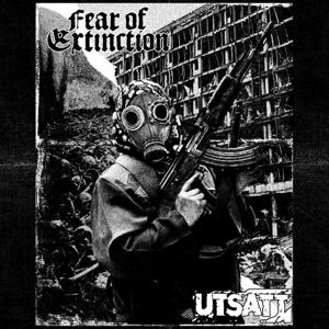 Cover for Fear of Exttinction &amp; Utstatt · Split (LP) (2024)