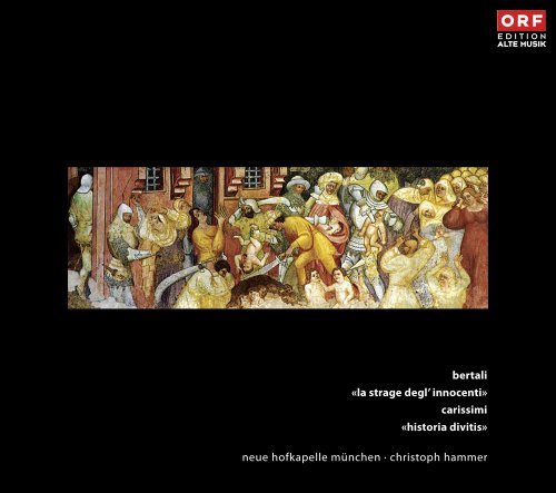 Cover for Neue Hofkapelle Munchnen · La Strage De Gl'innocent/ (CD) (2010)