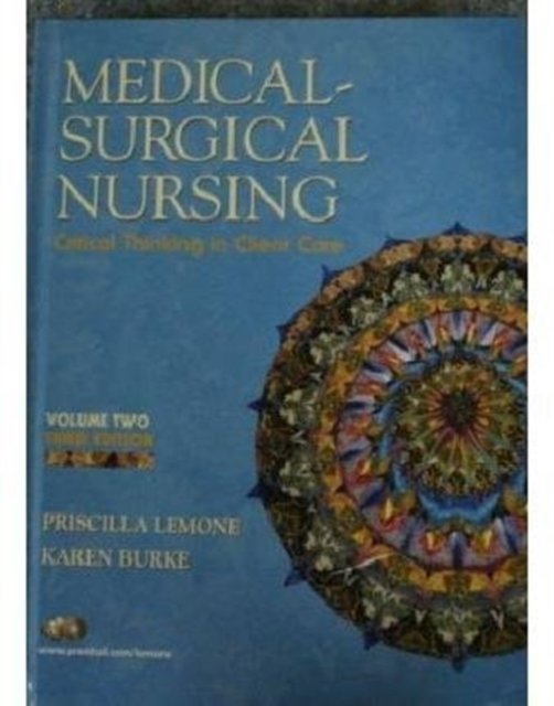 Cover for Priscilla Lemone · Medical Surgical Nursing: Critical Thinking in Client Care, Volume II (Hardcover Book) (2004)