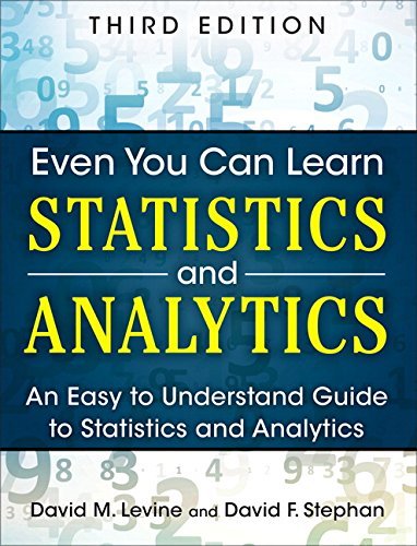 Cover for David Levine · Even You Can Learn Statistics and Analytics: An Easy to Understand Guide to Statistics and Analytics (Paperback Bog) (2015)